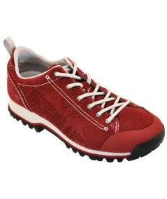 SNEAKER ALLACCIATO CAMOSCIO IDROR.ROSSO
