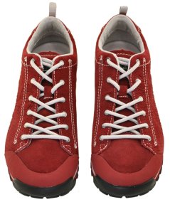 SNEAKER ALLACCIATO CAMOSCIO IDROR.ROSSO