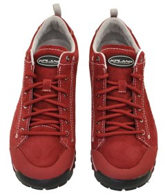SNEAKER ALLACCIATO CAMOSCIO IDROR.ROSSO