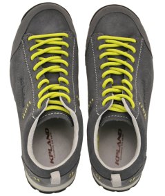 SNEAKER ALLACCIATO CAMOSCIO IDROR.GRIGIO