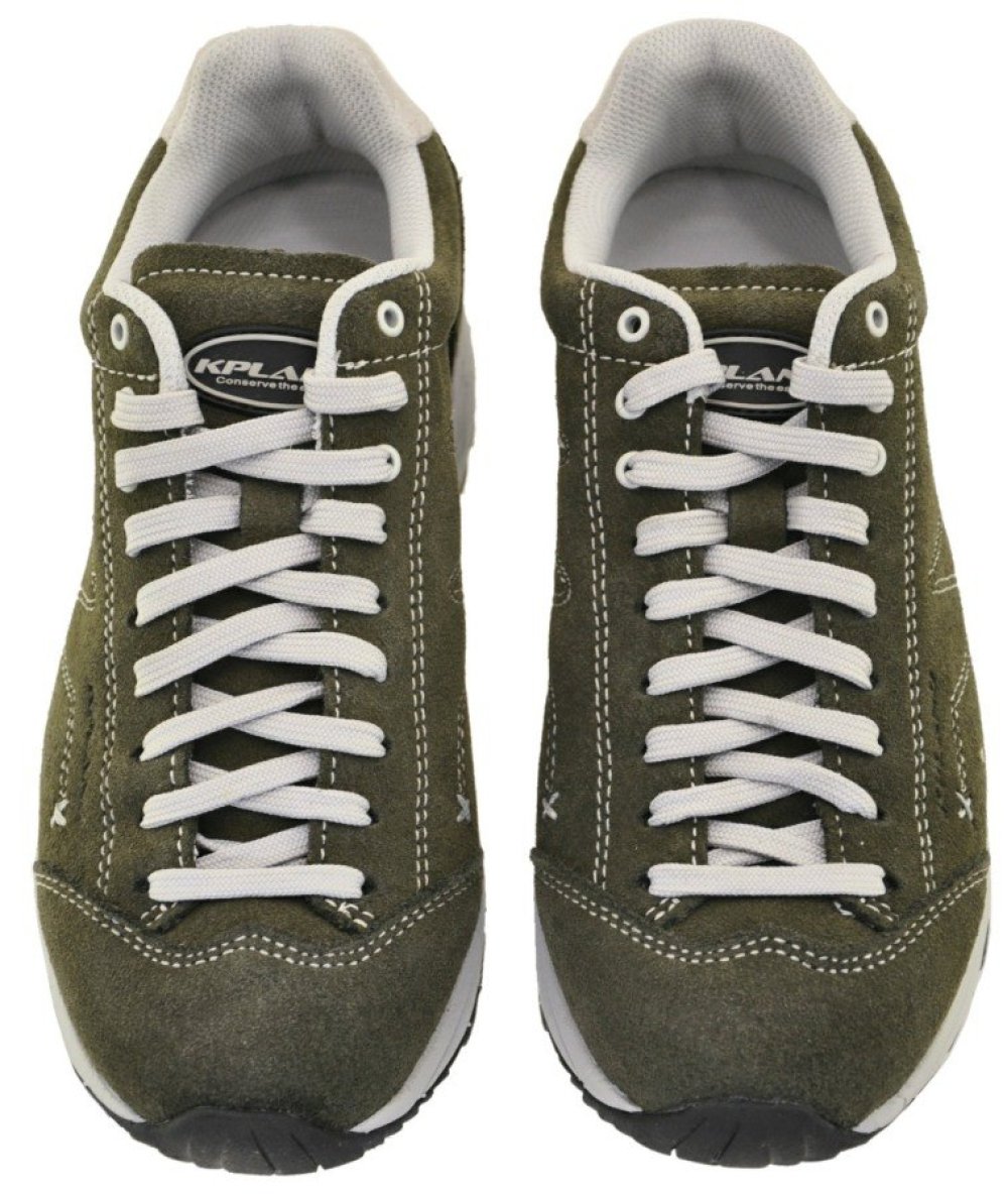 SNEAKER ALLACCIATO CAMOSCIO IDROR.VERDE