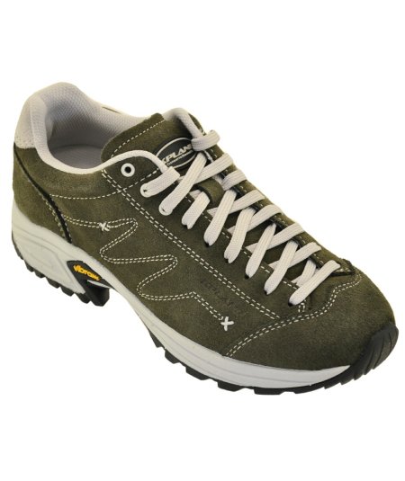 SNEAKER ALLACCIATO CAMOSCIO IDROR.VERDE