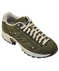 SNEAKER ALLACCIATO CAMOSCIO IDROR.VERDE